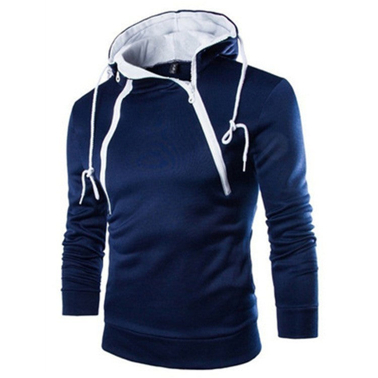 Hommes moderne sweat à capuche avec pratique fermeture éclair Chic und Stil