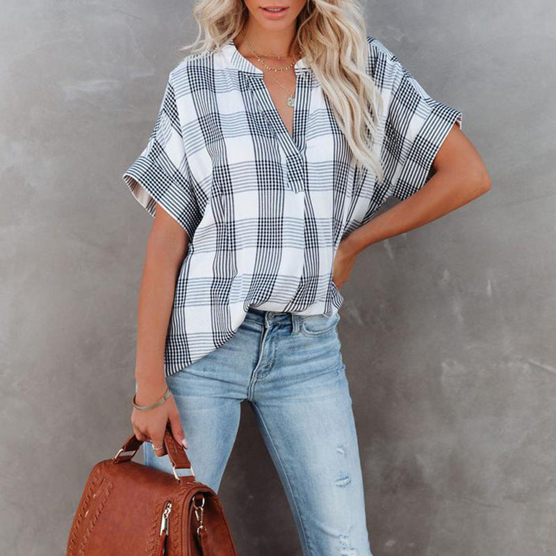 Chemise boutonnée surdimensionnée pour femmes Chic und Stil