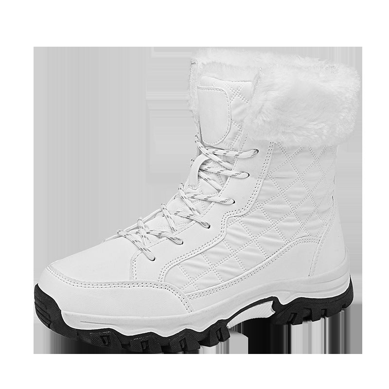 Bottes de randonnée d'hiver pour femmes avec doublure en polaire chaude et semelle antidérapante Chic und Stil