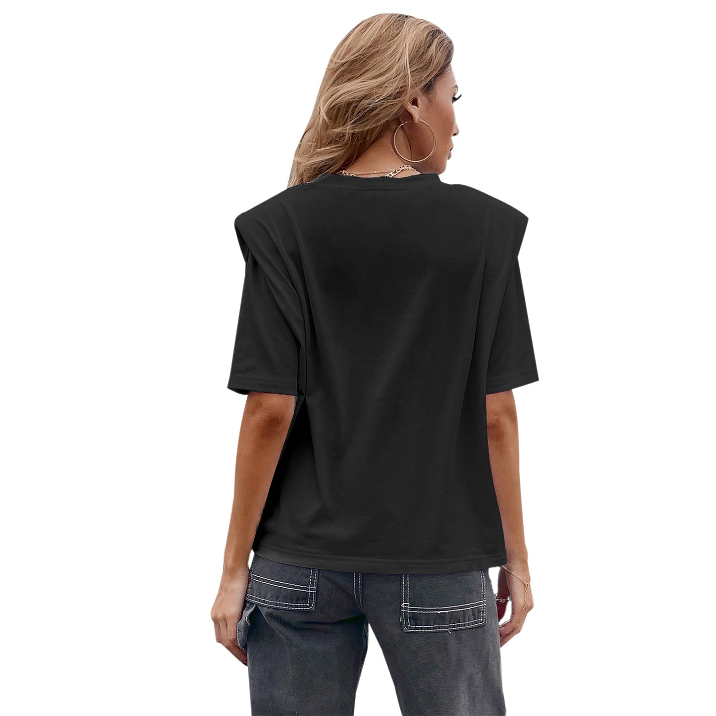 T-shirt pour femmes avec impression artistique et coupe décontractée Chic und Stil