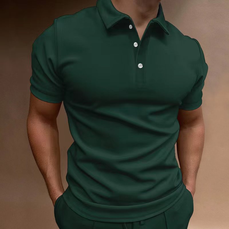 Polo-shirt à manches courtes axé sur la performance pour hommes Chic und Stil