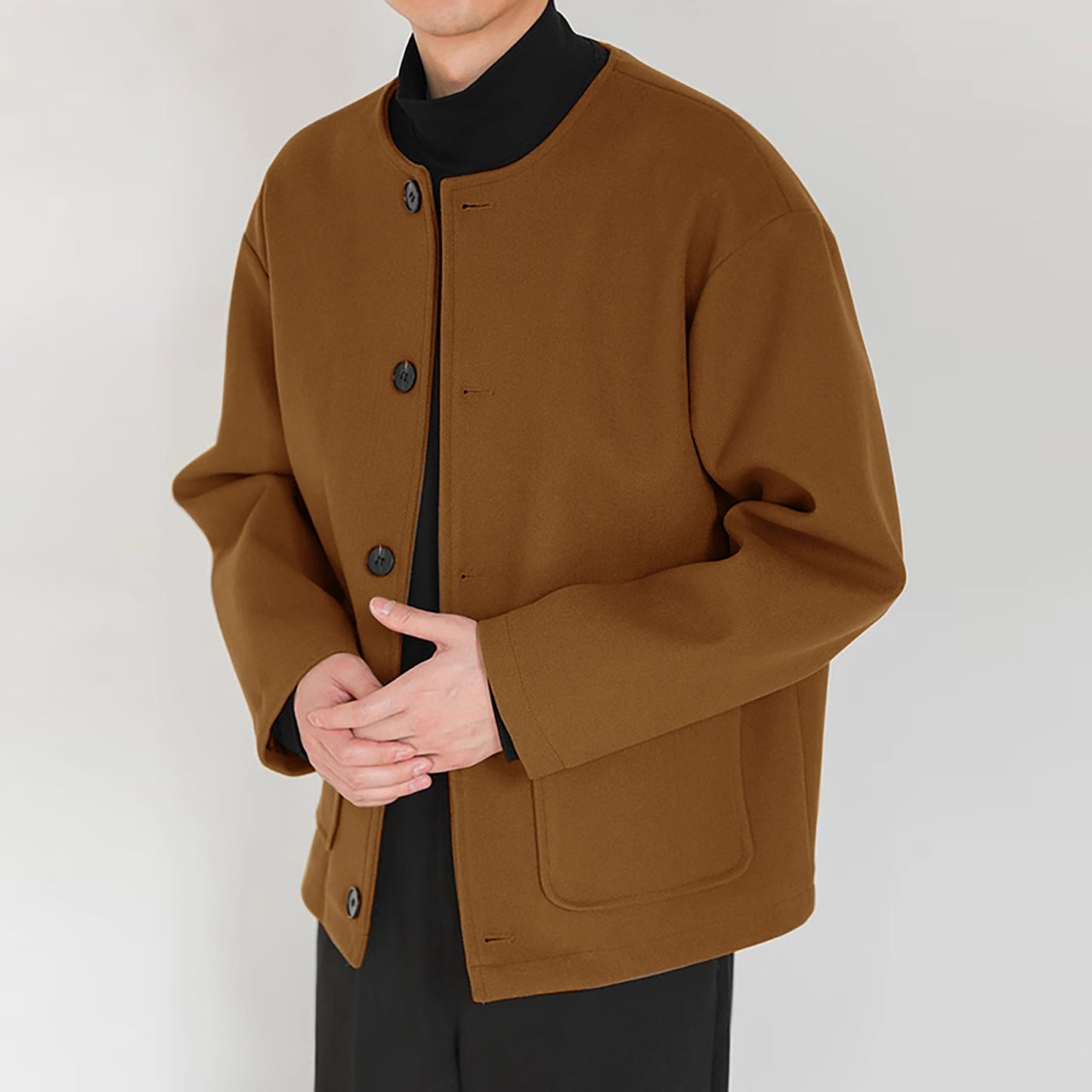 Veste de transition pour femmes avec poches pratiques et fermeture à boutons Chic und Stil