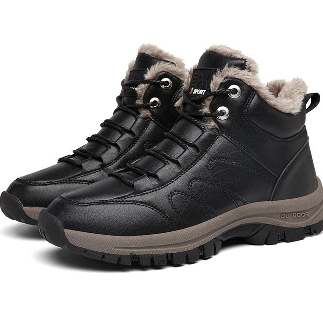 Bottes de randonnée d'hiver pour femmes avec doublure chaude et semelle antidérapante Chic und Stil