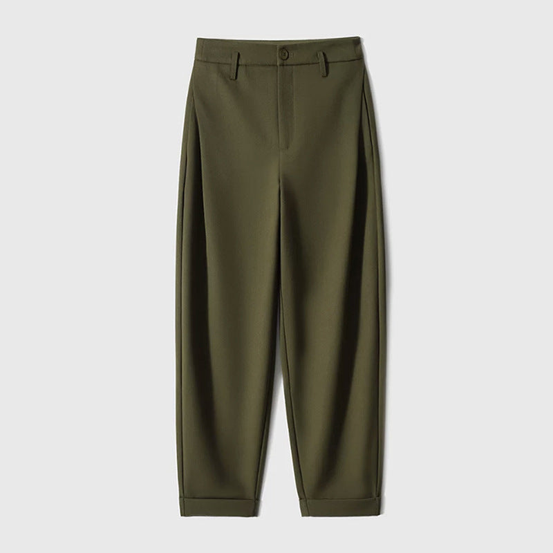 Pantalons larges taille haute ajustés pour femmes Chic und Stil 1750846558