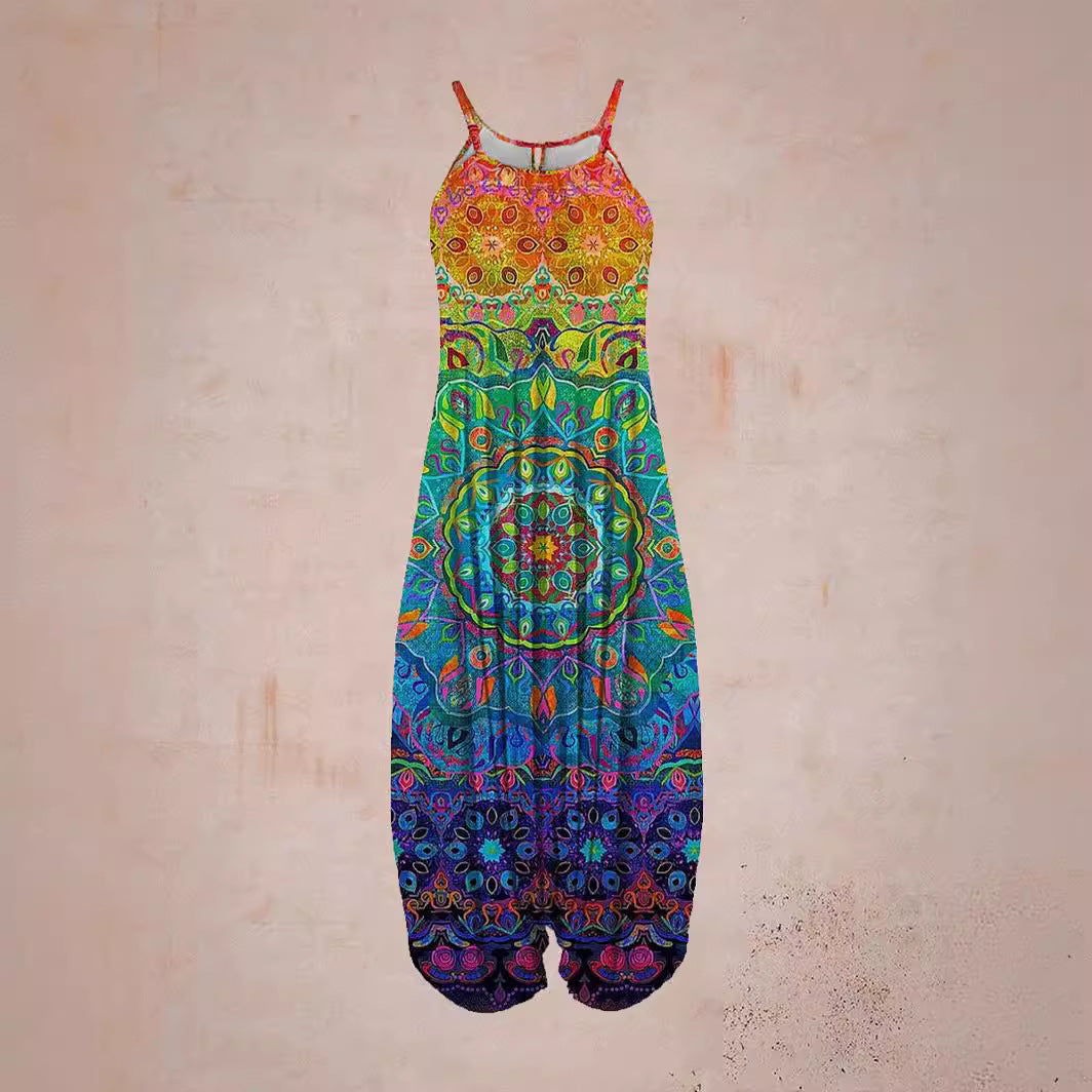 Combinaison femme avec imprimé astrologique Chic und Stil