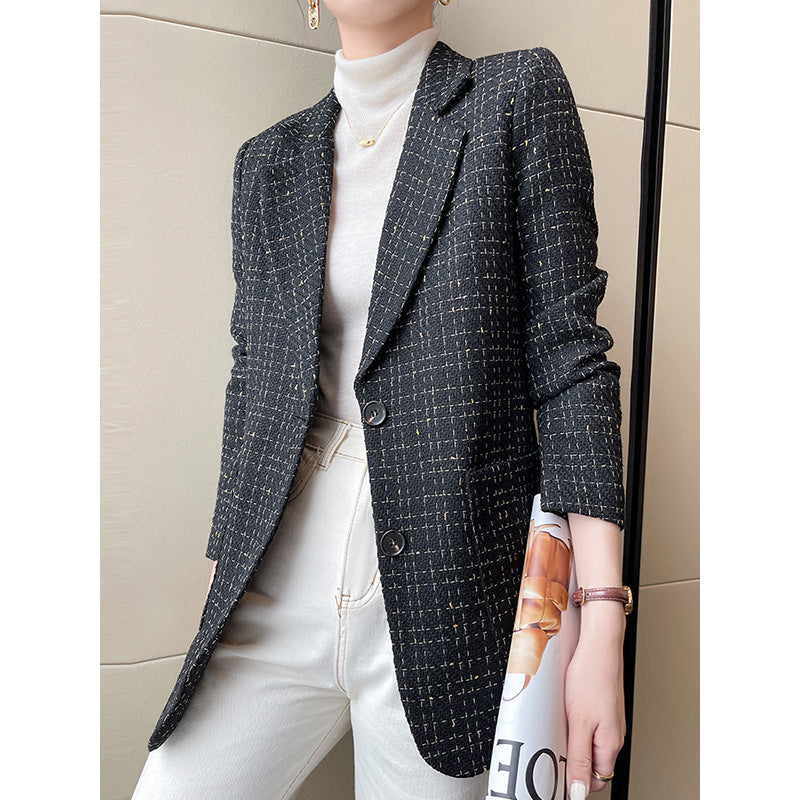 Blazer Sur-Mesure Texturé pour Femmes Chic und Stil