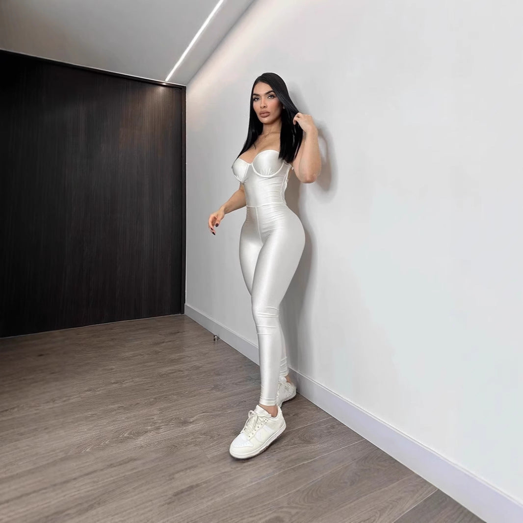 Combinaison ajustée pour femmes avec bustier à armatures Chic und Stil