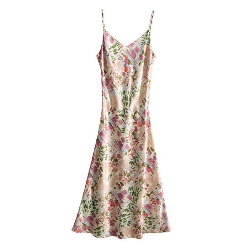Jupe maxi florale Chic und Stil pour femmes