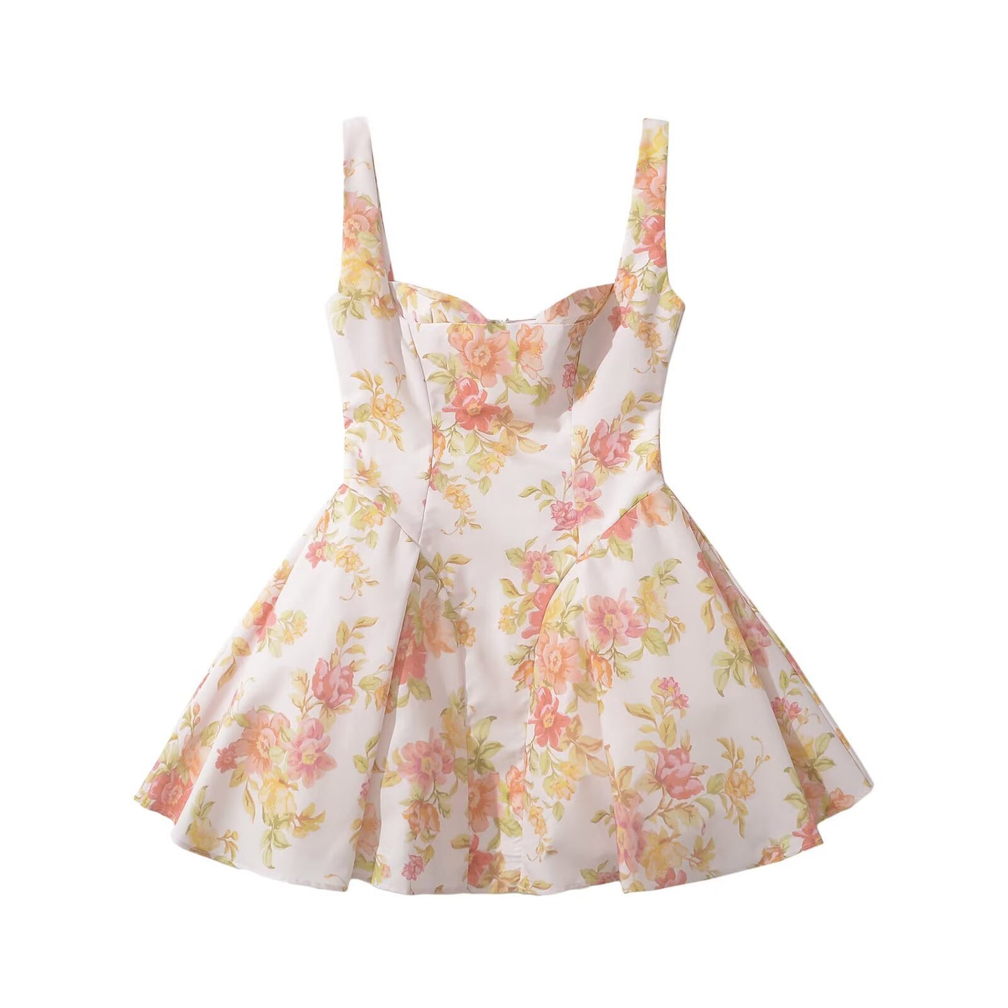 Robe d'été pour femmes avec une élégante coupe en A Chic und Stil