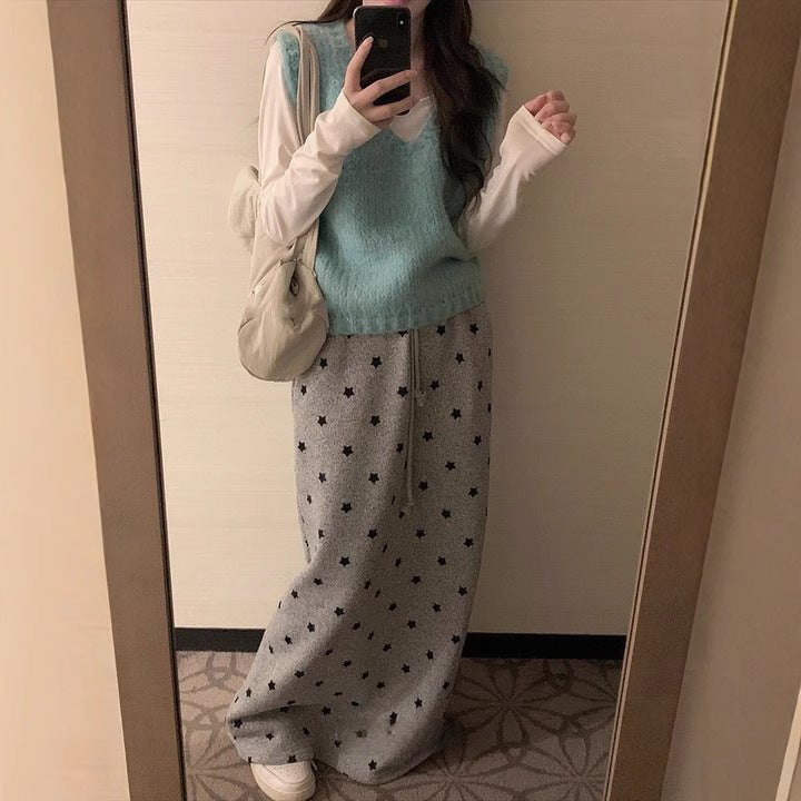 Pull en tricot pour femmes avec motif floral et coupe décontractée Chic und Stil