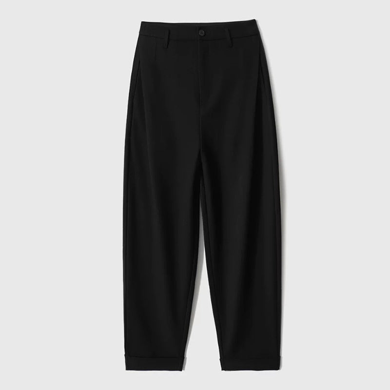Pantalons larges taille haute ajustés pour femmes Chic und Stil 1750846558