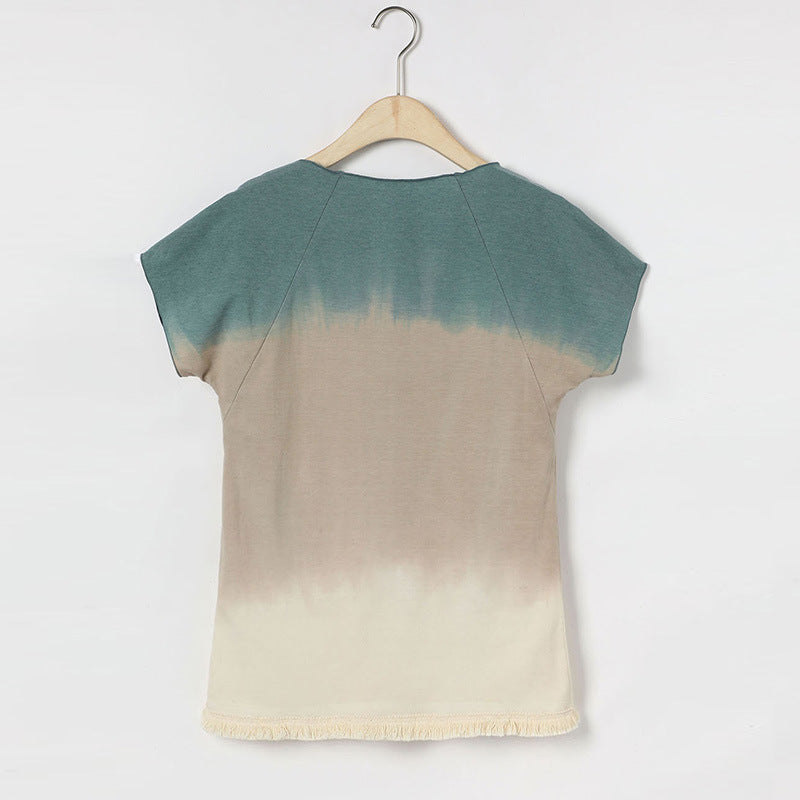 T-shirt décontracté pour femmes dégradé Chic und Stil
