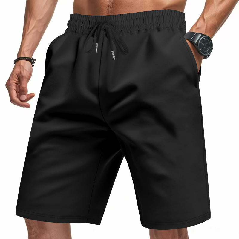 Pantalons de sport respirants pour hommes avec taille élastique et poches latérales Chic und Stil