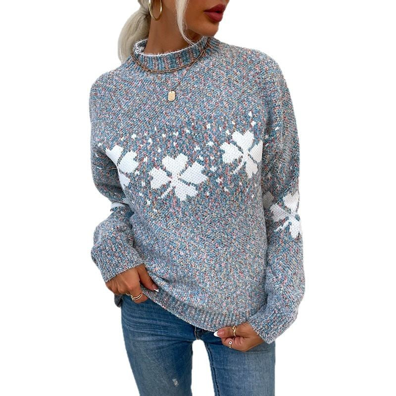 Pull femme avec motif décoratif Chic und Stil