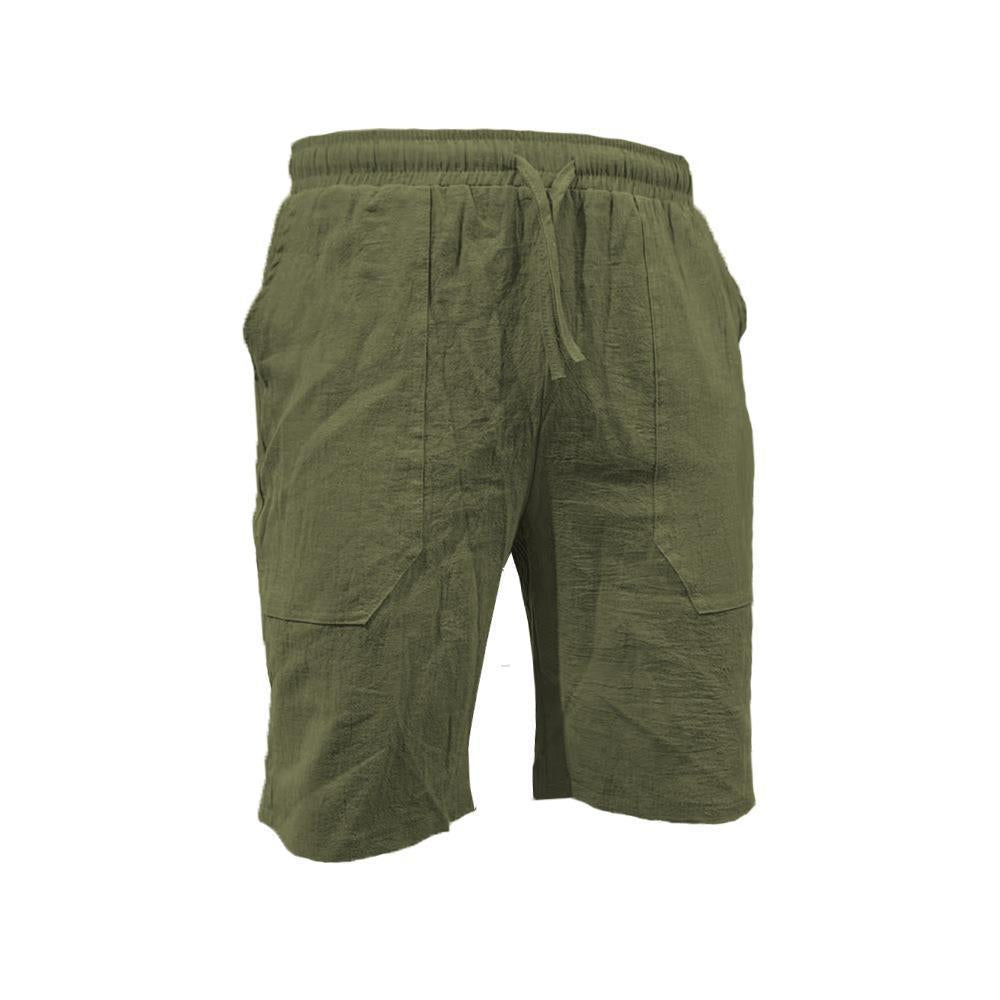 Pantalons de loisirs légers pour hommes en lin respirant Chic und Stil