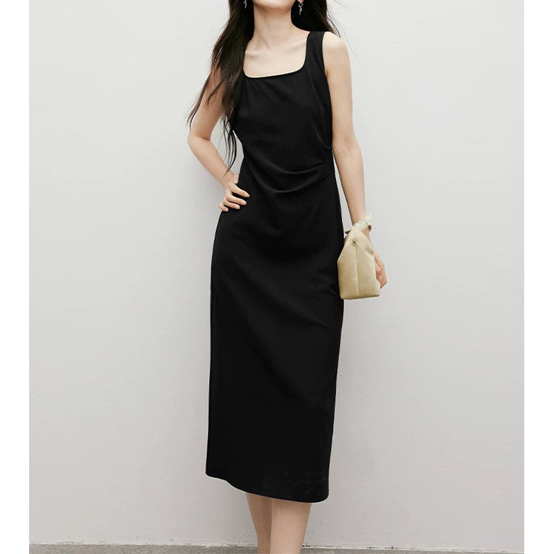 Robe maxi élégante pour femmes avec ourlet asymétrique Chic und Stil