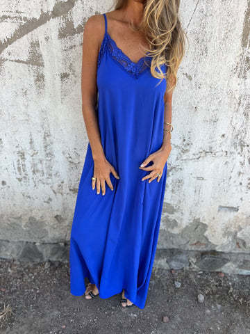 Robe maxi élégante avec dentelle pour femmes Chic und Stil
