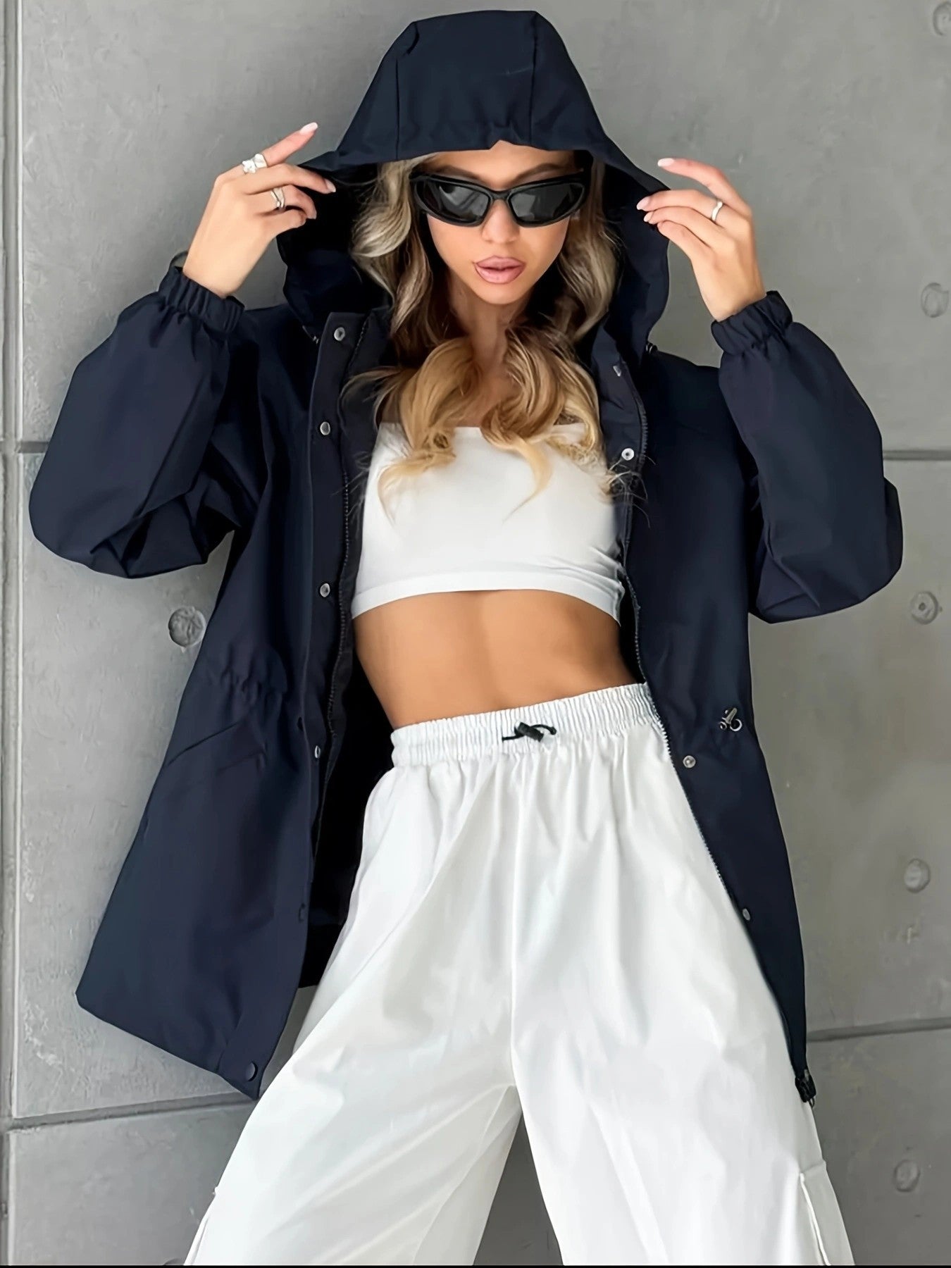 Dames imperméable Chic und Stil