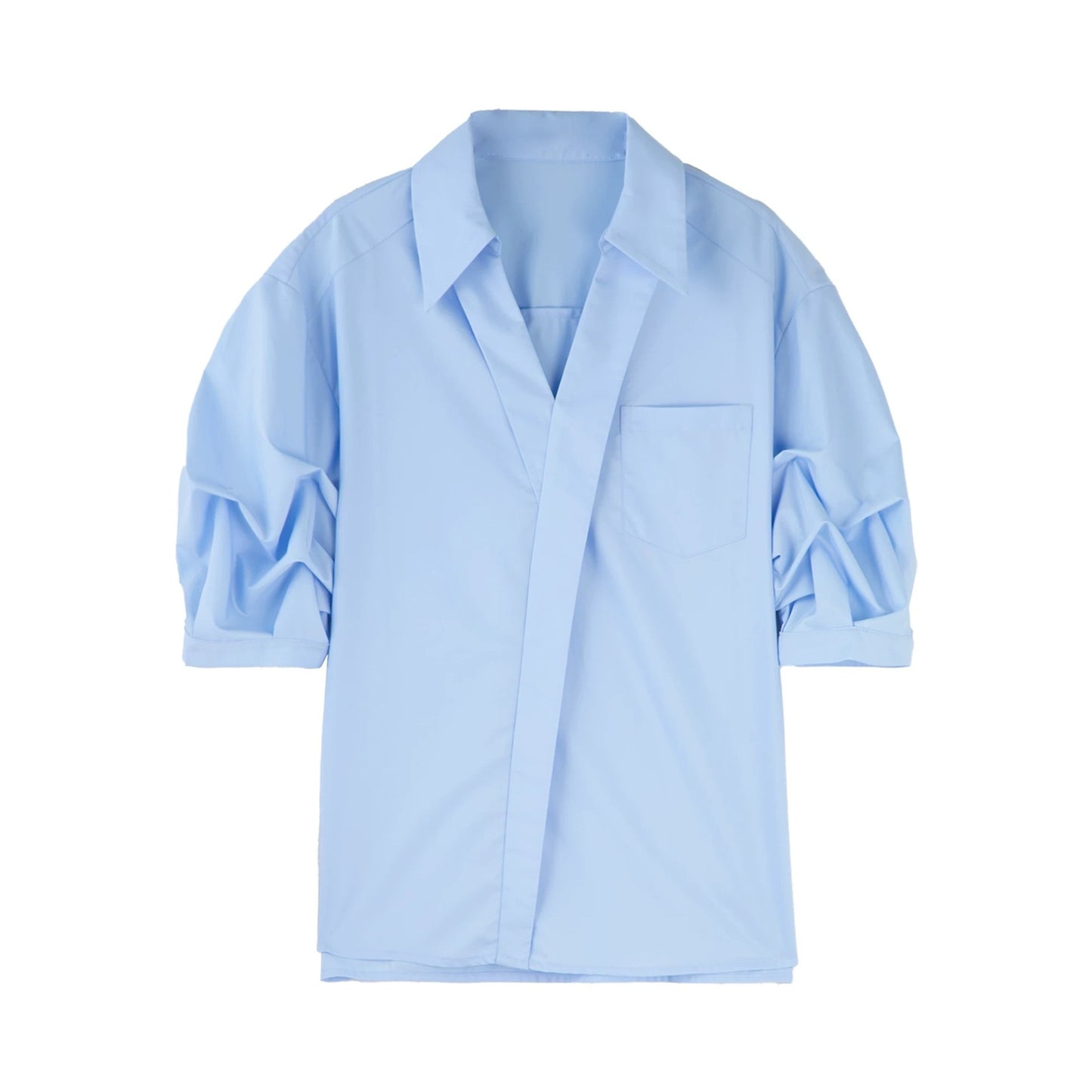 Blouse à manches courtes décontractée pour femmes Chic und Stil