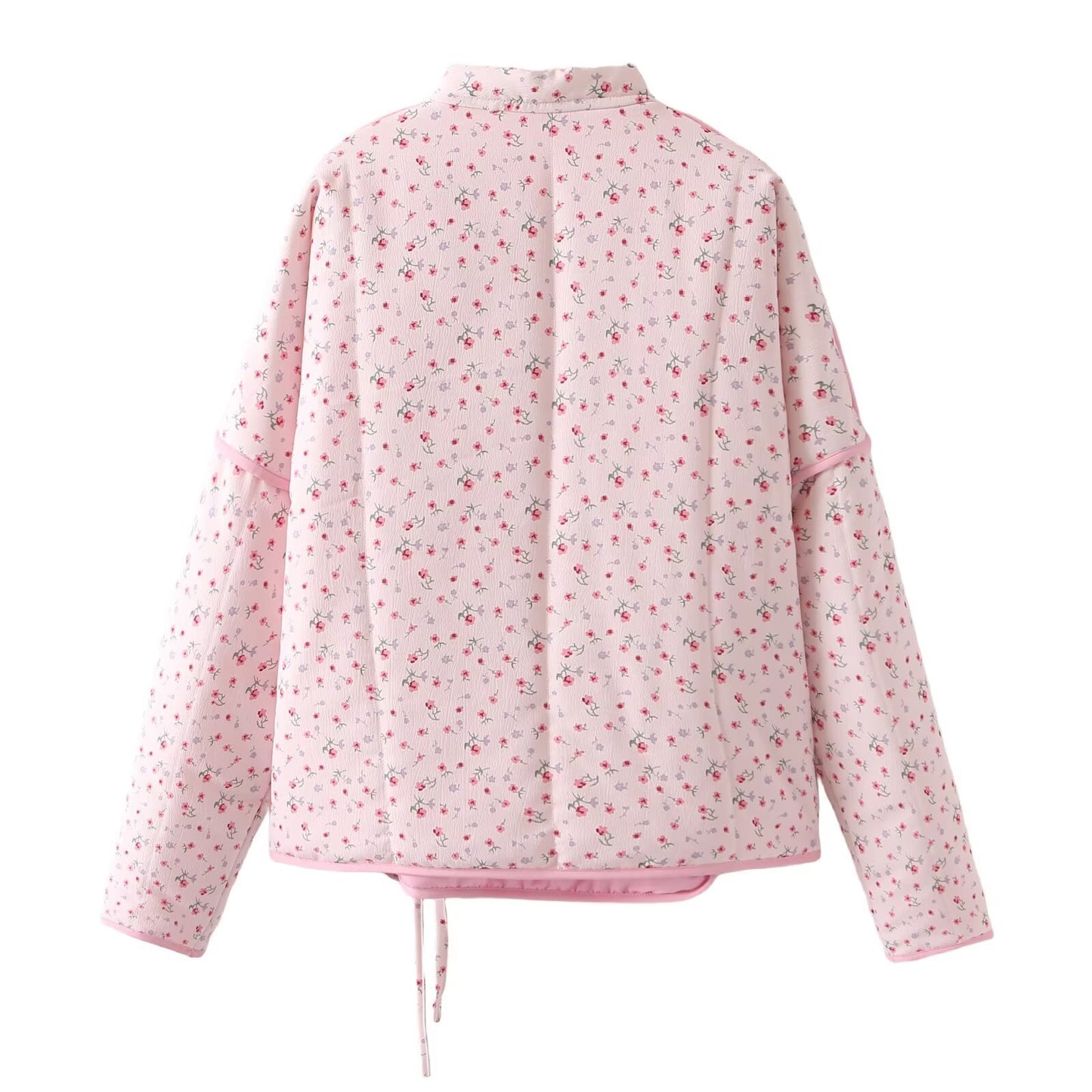 Chemisier pour femme en style kimono avec motifs floraux et ceinture à nouer Chic und Stil