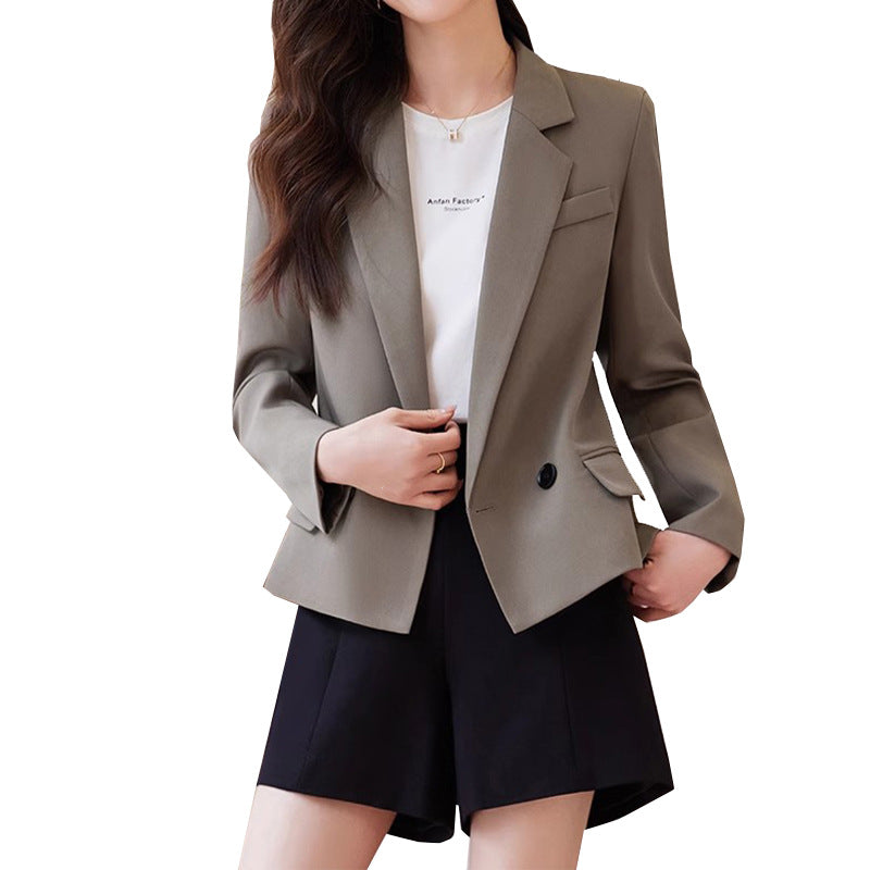 Blazer pour femmes à double boutonnage ajusté Chic und Stil 1750847348