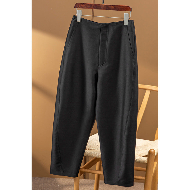Pantalons sur mesure taille haute pour femmes Chic und Stil 1750846902