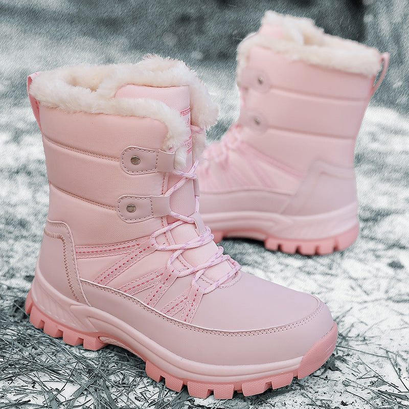 Bottes d'hiver isolées pour femmes avec semelle antidérapante et doublure douce Chic und Stil