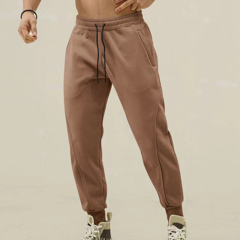 Comfortable sports pants for men with adjustable waistband and side pockets Chic and Style