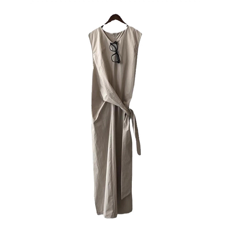 Robe Maxi Ceinturée pour Femmes Chic und Stil
