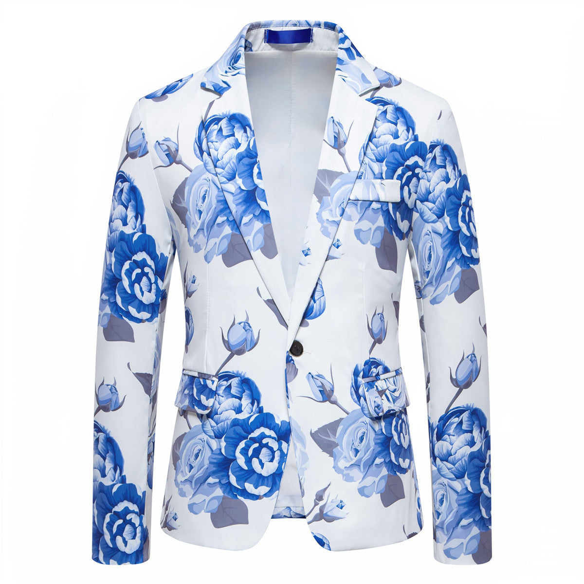 Blazer élégant pour hommes avec design floral Chic und Stil