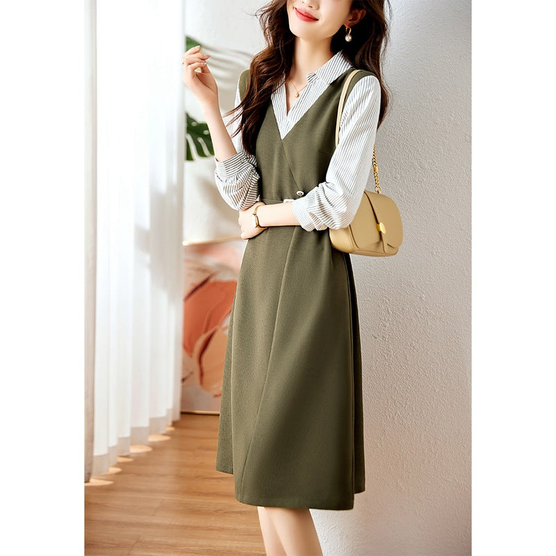 Salopette ajustée ceinturée pour femmes Chic und Stil