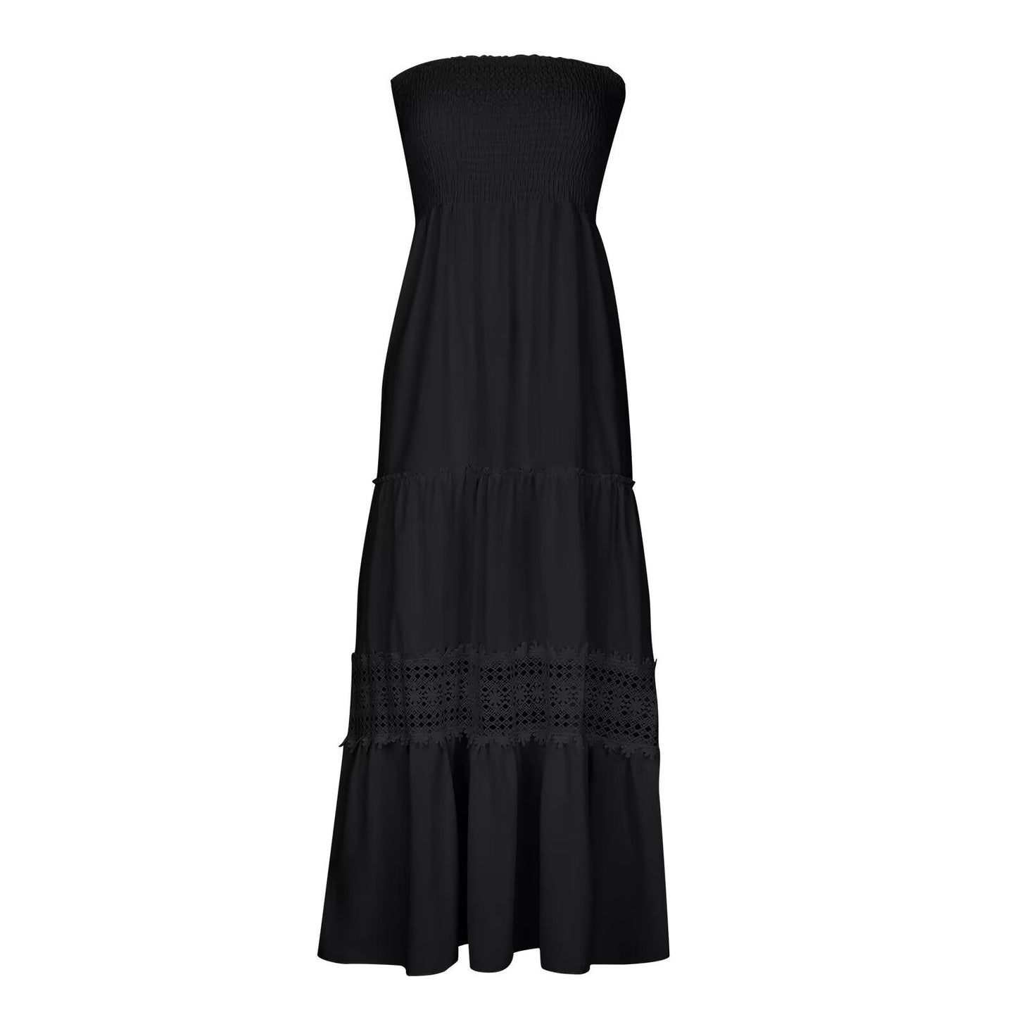 Women's Sleeveless Bohemian Maxi Dress Chic and Style
