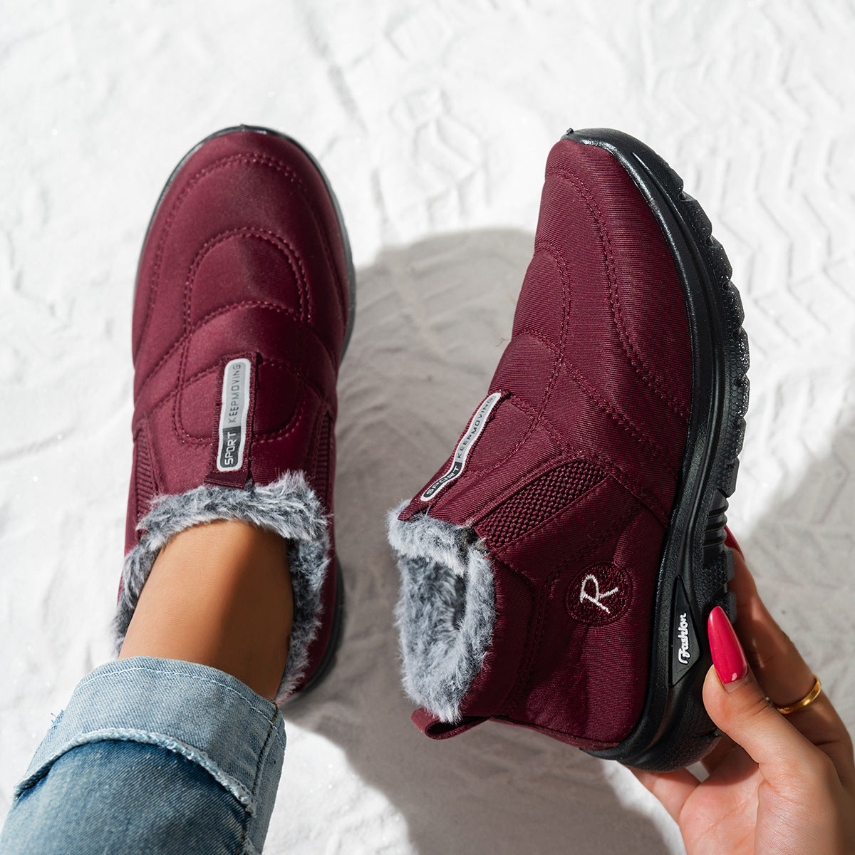 Bottes d'hiver sportives pour femmes Chic und Stil