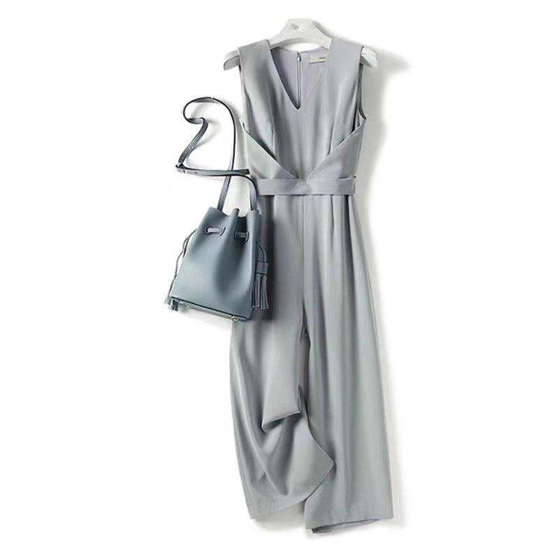 Combinaison élégant femme à col en V Chic und Stil