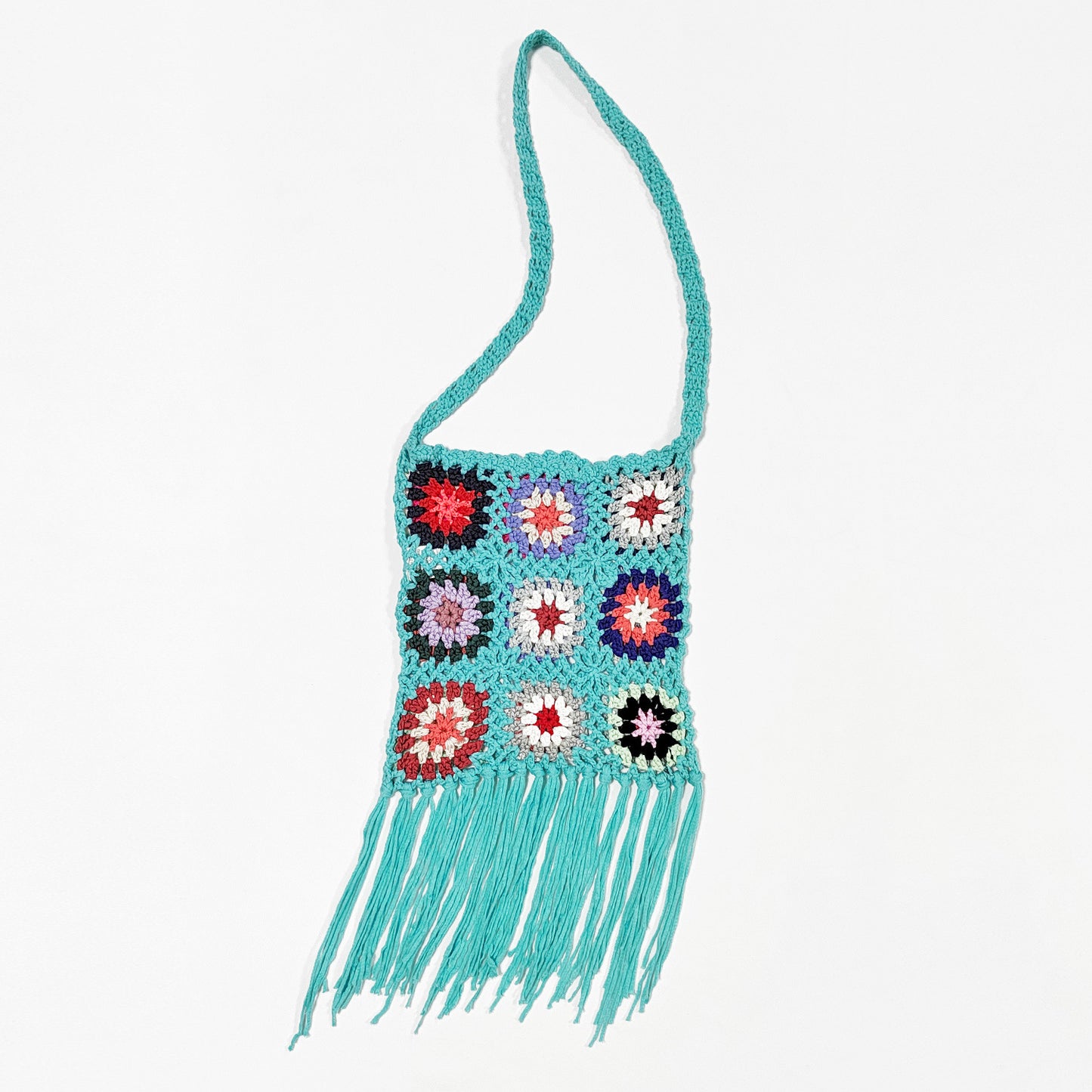 Sac bandoulière en crochet boho pour femmes Chic und Stil