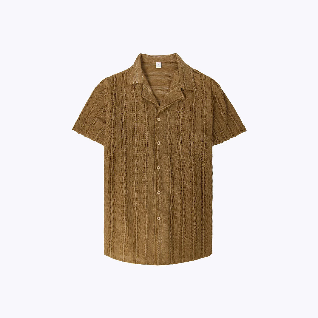 Chemise courte à manches courtes Premium Homme Chic und Stil