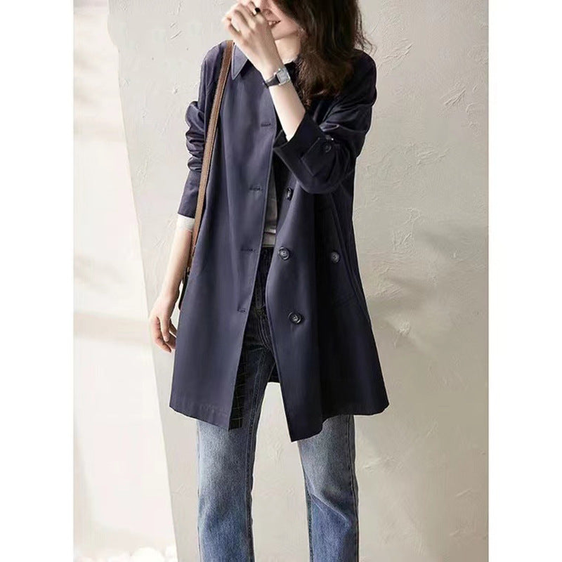 Manteau trench surdimensionné léger pour femmes Chic und Stil