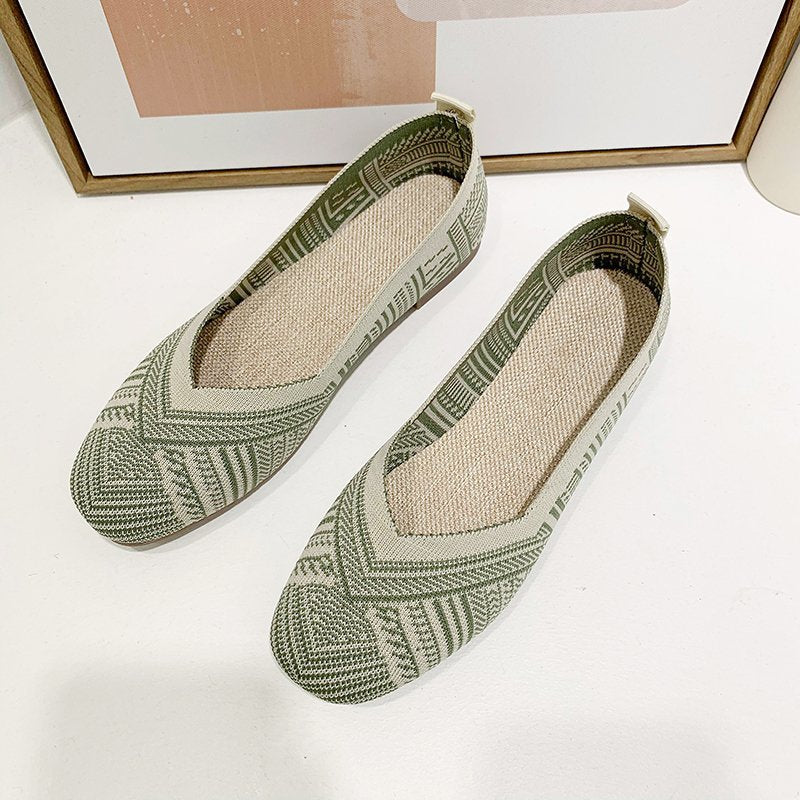 Ballerines en textile confortables pour femmes avec une coupe aérienne et une semelle intérieure ergonomique Chic und Stil