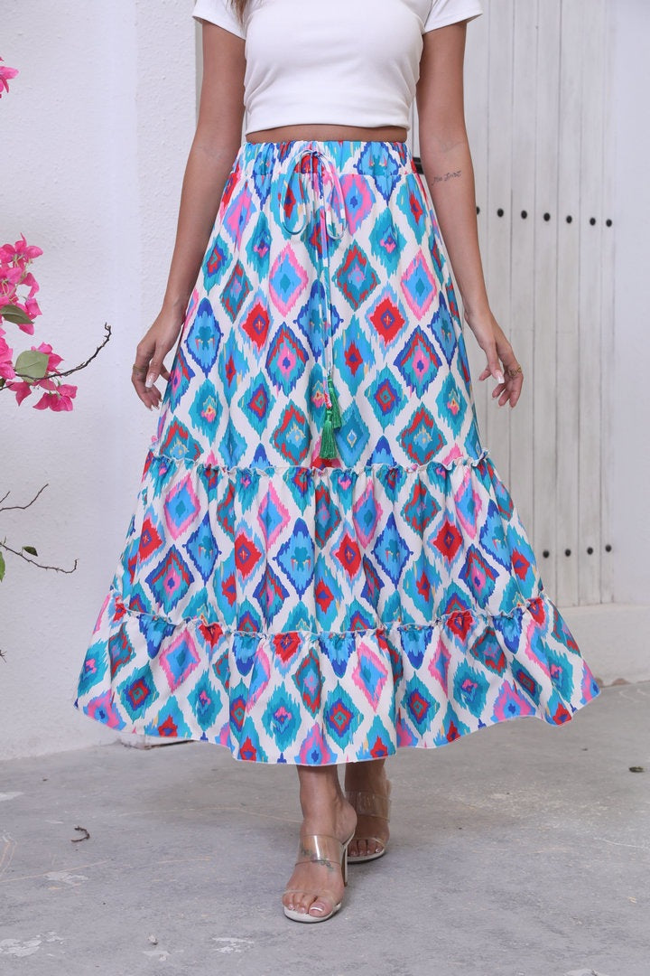 Chic and Stylish Women's Bohemian Maxi Dress