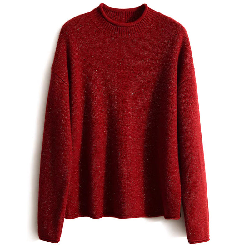 Pull en tricot scintillant Chic und Stil pour femmes