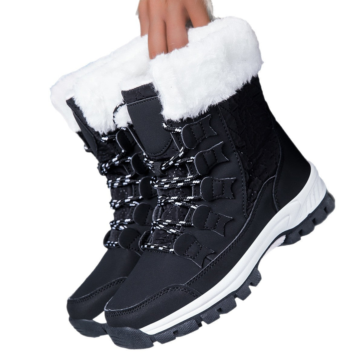 Bottes d'hiver isolées pour femmes avec semelle antidérapante et doublure intérieure douce Chic und Stil