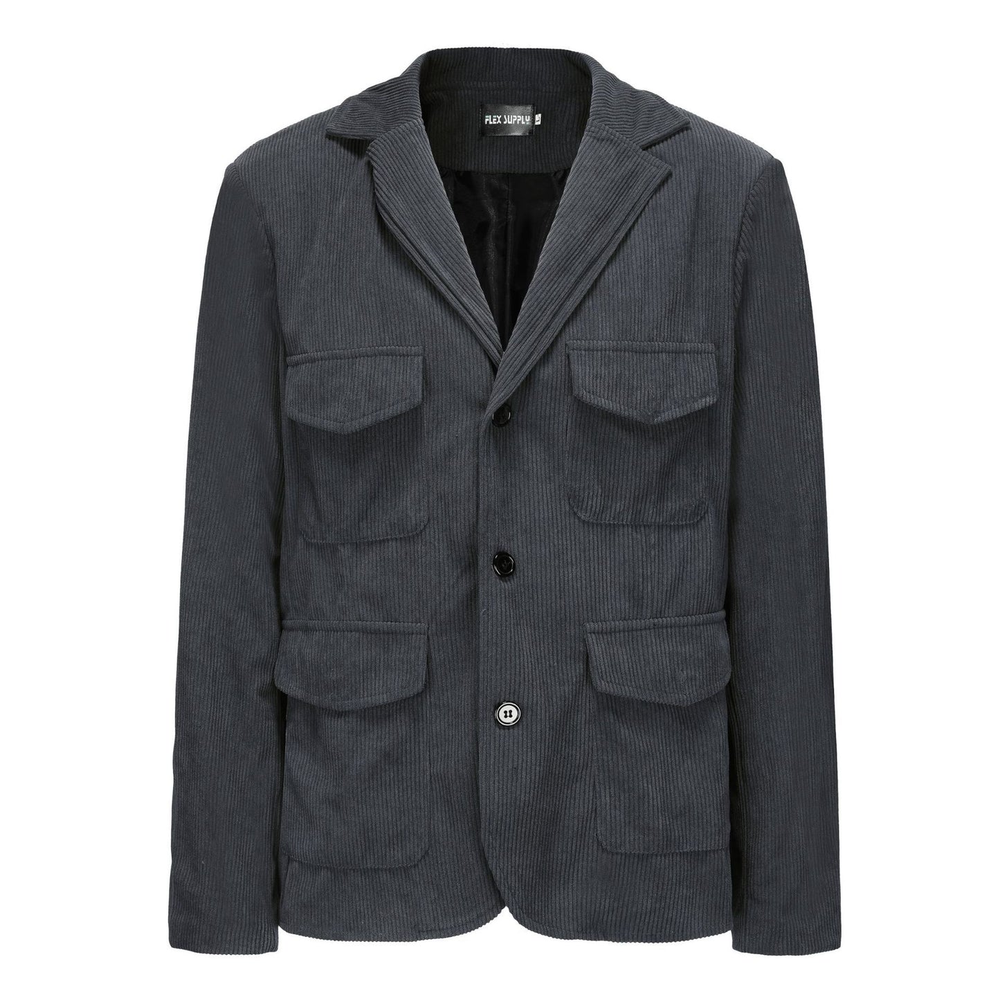 Blazer en cord pour femmes avec poches fonctionnelles Chic und Stil