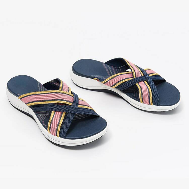 Sandales confort pour femmes avec semelle ergonomique et sangles réglables Chic und Stil