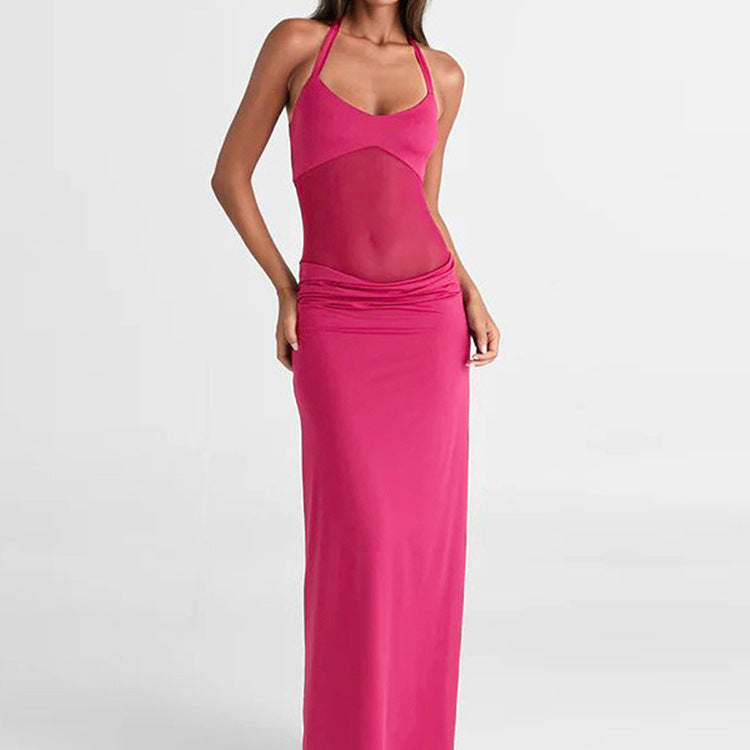Robe maxi femme avec découpe raffinée et design cintré Chic und Stil