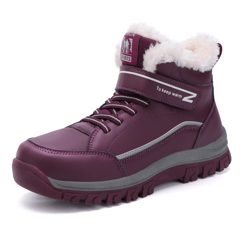 Bottes d'hiver isolées pour femmes avec semelle profilée antidérapante et doublure intérieure chaude Chic und Stil