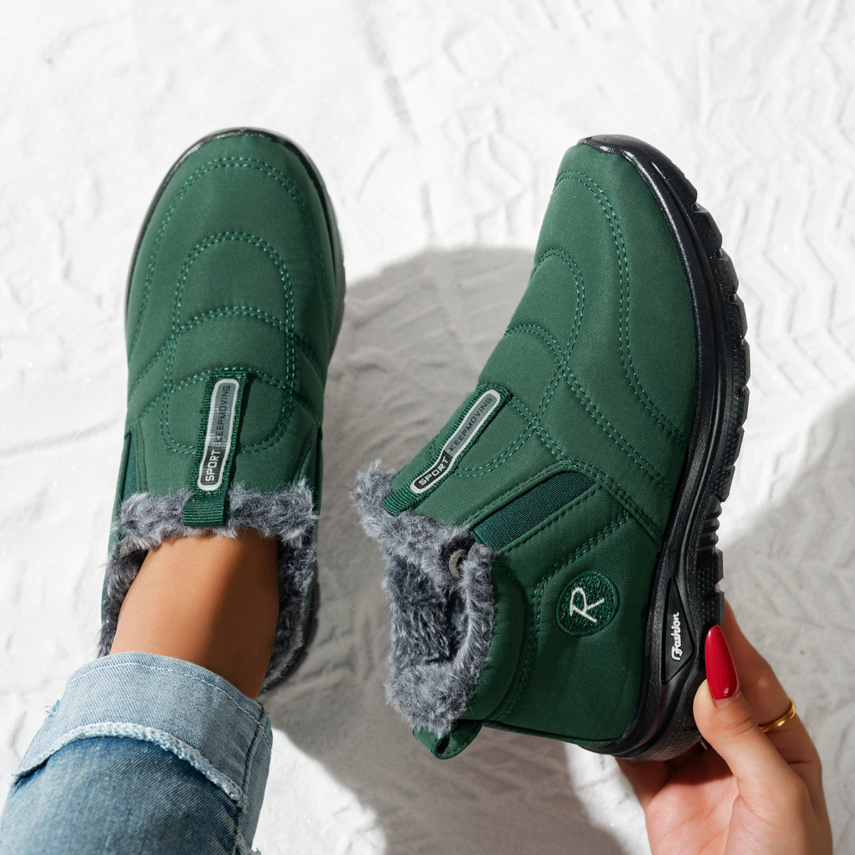 Bottes d'hiver sportives pour femmes Chic und Stil