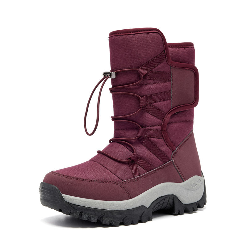 Bottes d'hiver pour femmes avec semelle antidérapante et système de laçage innovant Chic und Stil
