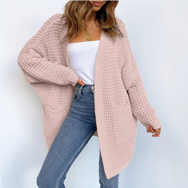 Veste en maille épaisse pour femmes avec coupe décontractée et poches pratiques Chic und Stil