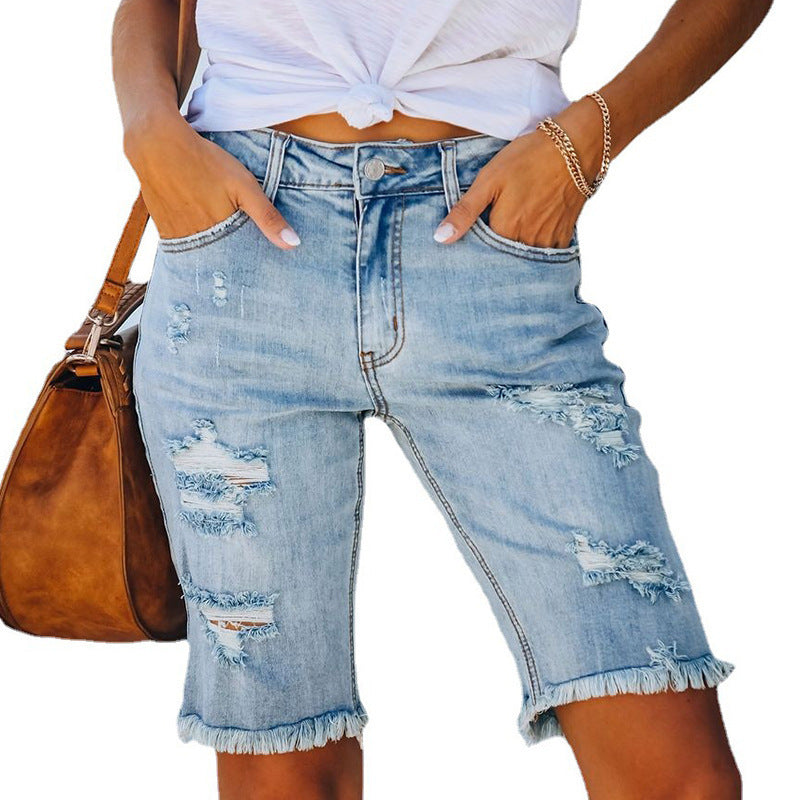 Shorts en jean pour femmes Chic und Stil