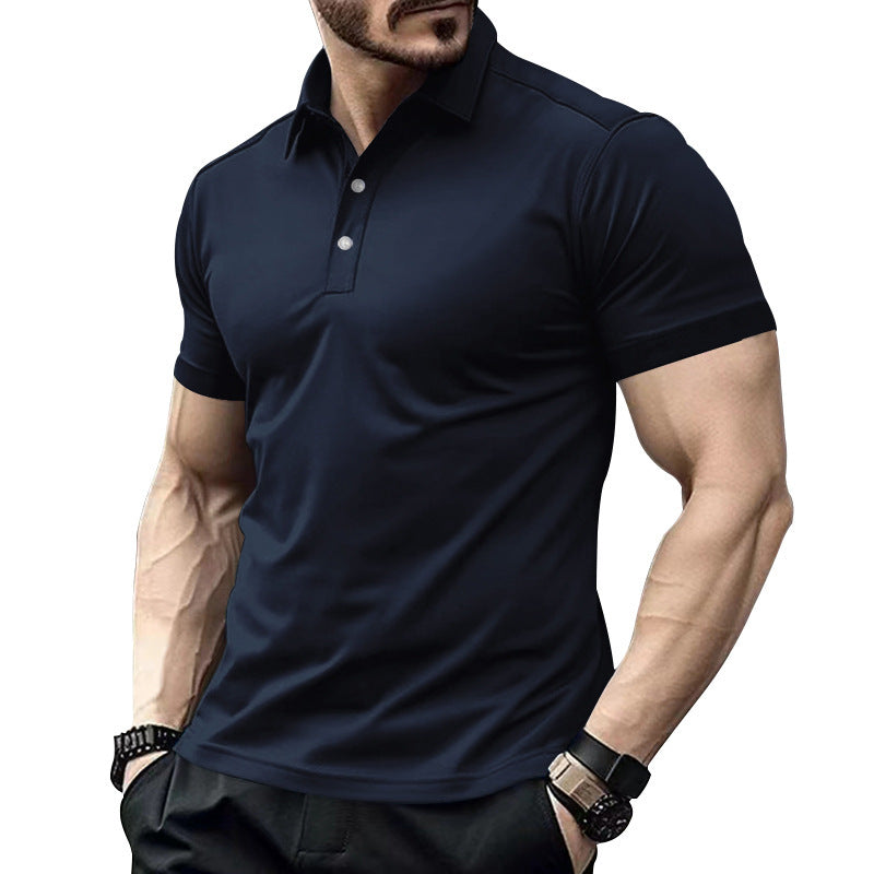 Hommes Polo à manches courtes de haute qualité avec technologie respirante et coupe moderne Chic und Stil